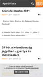 Mobile Screenshot of aparolfiura.blog.hu