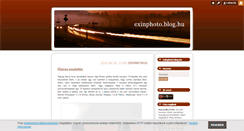 Desktop Screenshot of exinphoto.blog.hu