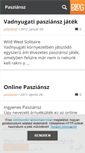Mobile Screenshot of pasziansz.blog.hu