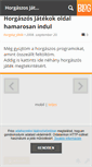 Mobile Screenshot of horgaszos-jatekok.blog.hu
