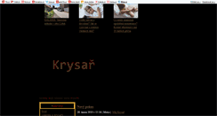 Desktop Screenshot of krysar.blog.cz