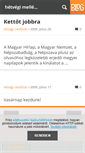 Mobile Screenshot of hetvege.blog.hu