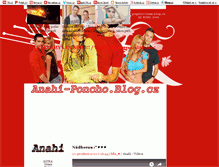 Tablet Screenshot of anahi-poncho.blog.cz