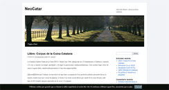 Desktop Screenshot of neocatar.blog.cat