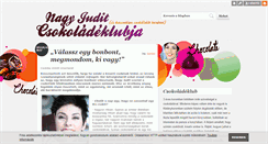 Desktop Screenshot of csokoladeklub.blog.hu