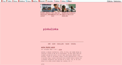 Desktop Screenshot of pinkalinka.blog.cz