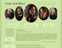 Tablet Screenshot of hunger-games.blog.cz