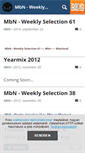 Mobile Screenshot of mbnweeklyselection.blog.hu