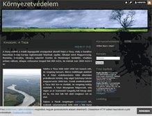 Tablet Screenshot of kornyezet-vedelem.blog.hu