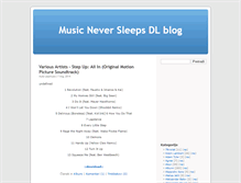 Tablet Screenshot of popmusic.blog.rs