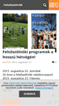 Mobile Screenshot of felsoszolnok.blog.hu