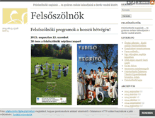 Tablet Screenshot of felsoszolnok.blog.hu