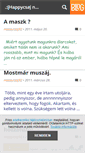 Mobile Screenshot of happycsaj.blog.hu