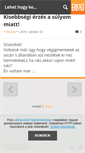 Mobile Screenshot of duci.blog.hu