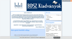 Desktop Screenshot of bdszkiadvanyok.blog.hu