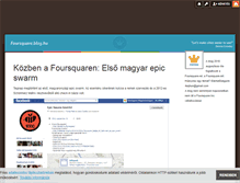 Tablet Screenshot of foursquare.blog.hu