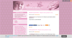 Desktop Screenshot of mindentababanak.blog.hu