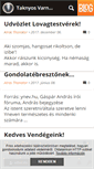 Mobile Screenshot of dartonlovagjai.blog.hu