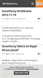 Mobile Screenshot of bkh2012.blog.hu