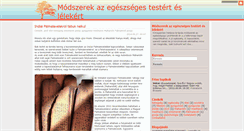 Desktop Screenshot of jotudni.blog.hu