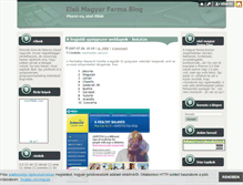 Tablet Screenshot of farma.blog.hu