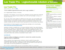 Tablet Screenshot of leotraderpro4forex.blog.hu