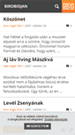 Mobile Screenshot of birobidjan.blog.hu