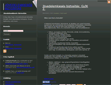 Tablet Screenshot of jovedelemkieses-biztositas.blog.hu