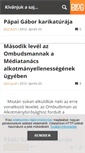 Mobile Screenshot of elsopont.blog.hu