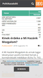 Mobile Screenshot of politikazabalo.blog.hu