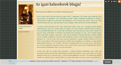 Desktop Screenshot of kolbasztoltogep.blog.hu