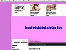 Tablet Screenshot of bee-obchudek.blog.cz