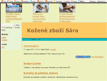 Tablet Screenshot of kozenezbozisara.blog.cz