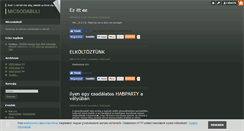 Desktop Screenshot of micsodabuli.blog.hu