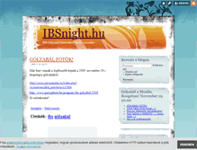 Tablet Screenshot of ibsnight.blog.hu