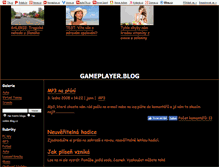 Tablet Screenshot of gameplayer.blog.cz