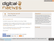 Tablet Screenshot of digitalnatives.blog.hu