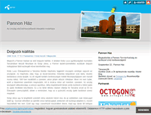 Tablet Screenshot of pannonhaz.blog.hu