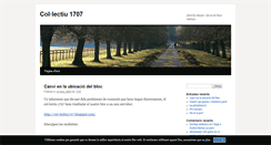 Desktop Screenshot of collectiu1707.blog.cat