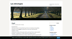 Desktop Screenshot of etimologies.blog.cat