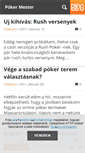 Mobile Screenshot of pokermester.blog.hu