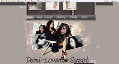 Desktop Screenshot of demi-lovato-sweet.blog.cz