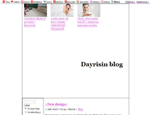 Tablet Screenshot of dayris.blog.cz