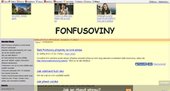 Desktop Screenshot of fonfus.blog.cz