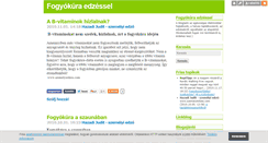 Desktop Screenshot of fogyiclub.blog.hu