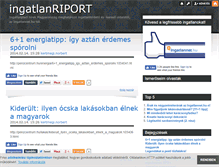 Tablet Screenshot of ingatlannet.blog.hu