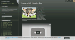 Desktop Screenshot of dominostudio.blog.hu