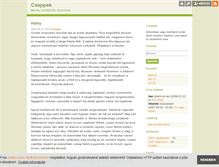 Tablet Screenshot of cseppek.blog.hu