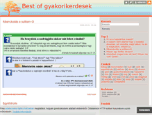 Tablet Screenshot of gyakori.blog.hu