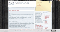 Desktop Screenshot of chili.blog.hu